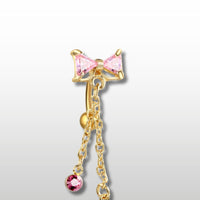 Piercing Nombril en forme de collier papillon